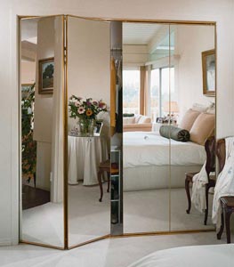 Mirror Bifold Doors Make Your Room Feel Bigger