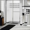 shower enclosures - sliding shower doors  -Decor Plus Raindrop Glass - Keystone