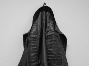 black jacket